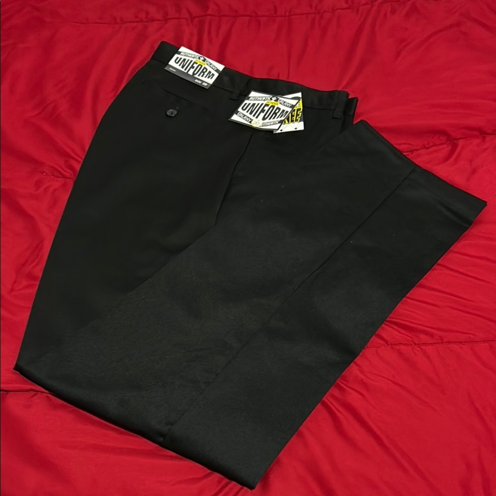 Galaxy By Harvic Black Boy's School Uniform Pants Size 20